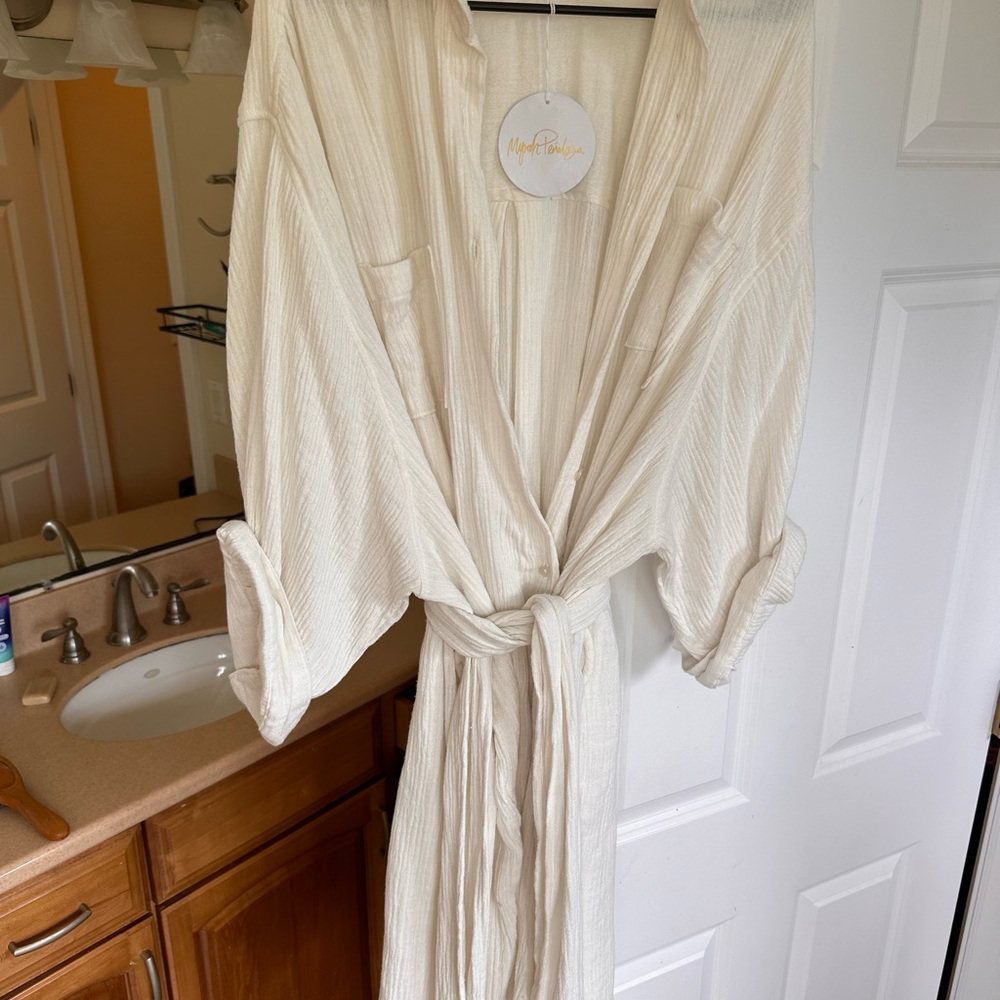Myrah Penaloza Nidra Duster Organic Cotton - Picture 4 of 5